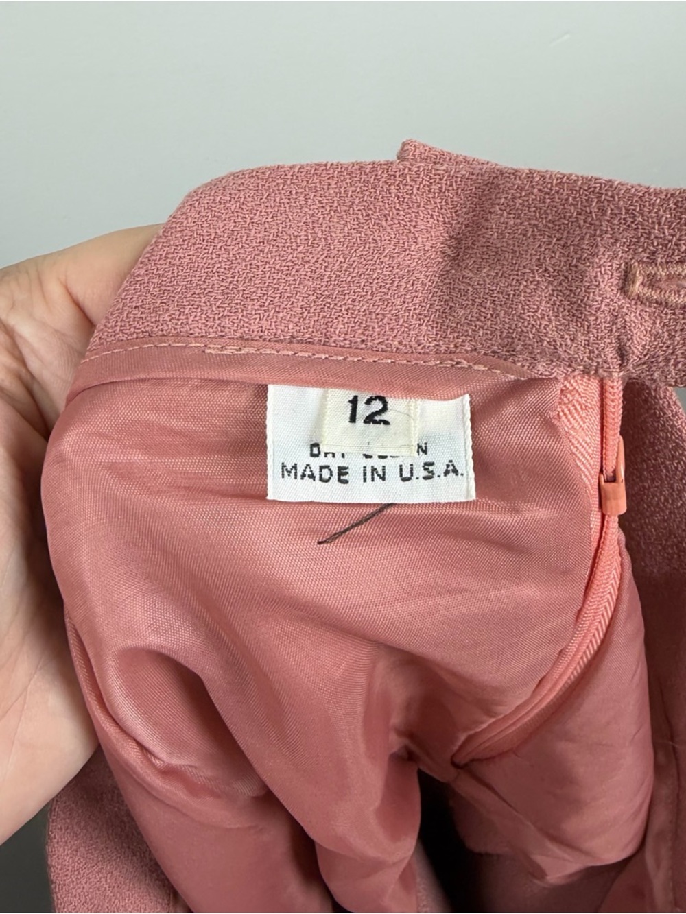 Vintage Christian Dior Pink Gold Skirt Suit Set Career Work Old Money Luxury 12 - Picture 2 of 16